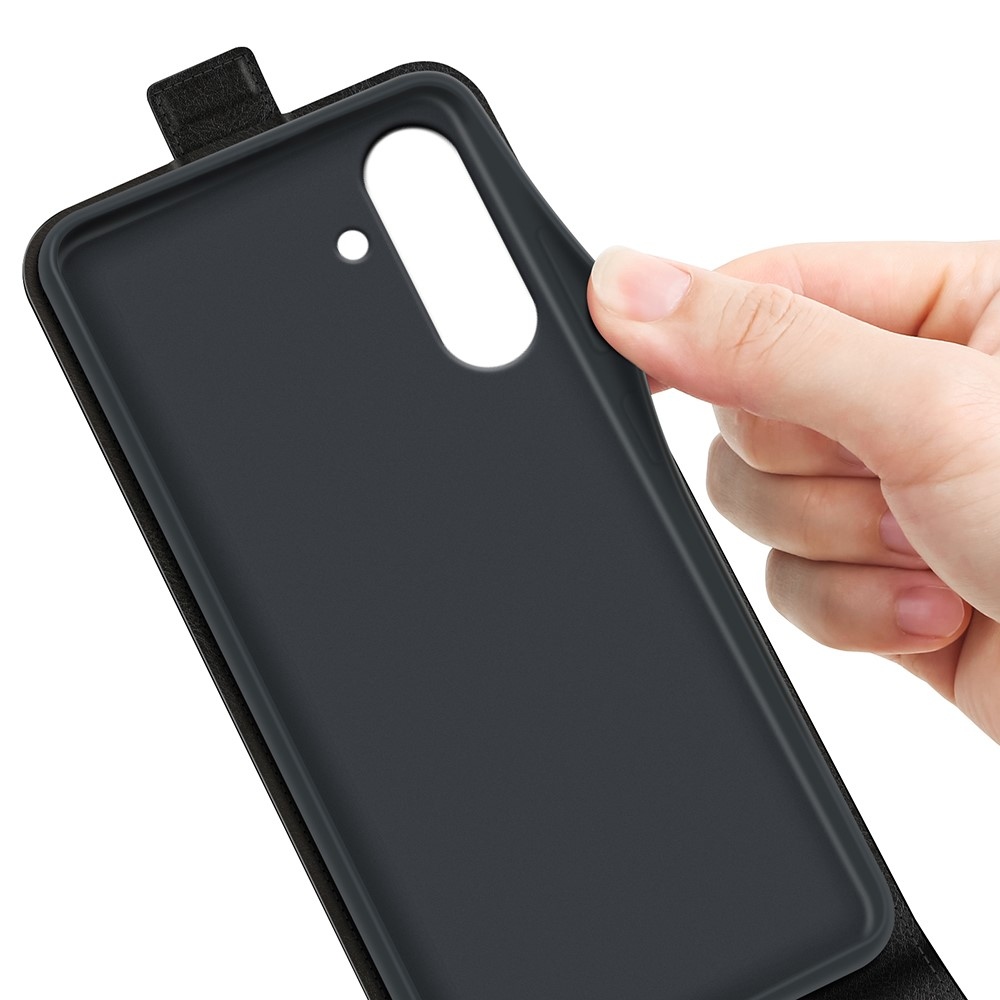 Vertical knížkové pouzdro na Samsung Galaxy A36 5G/A56 5G - černé