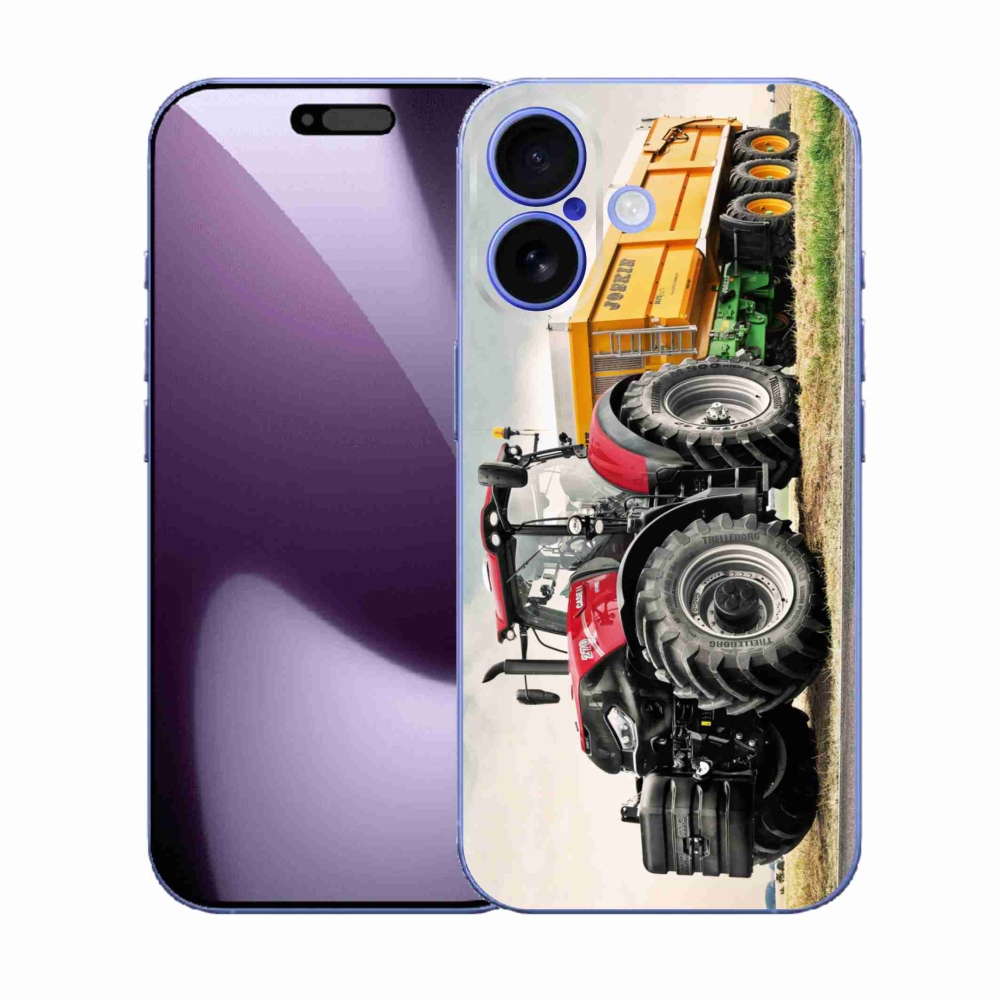 Gelový kryt mmCase na iPhone 17 - traktor 3