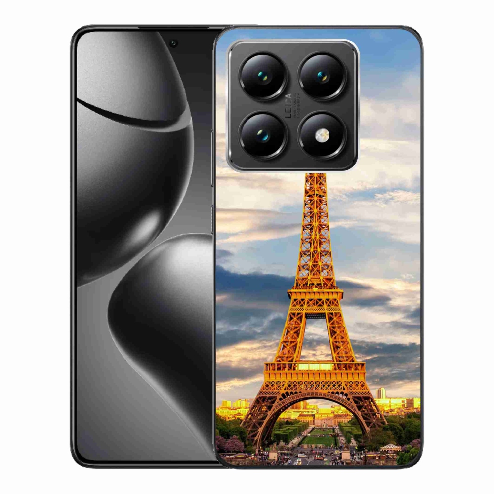 Gelový kryt mmCase na Xiaomi 14T - eiffelova věž 3