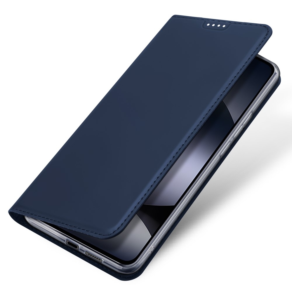 DUX knížkové pouzdro na Xiaomi Redmi Note 14 - tmavěmodré