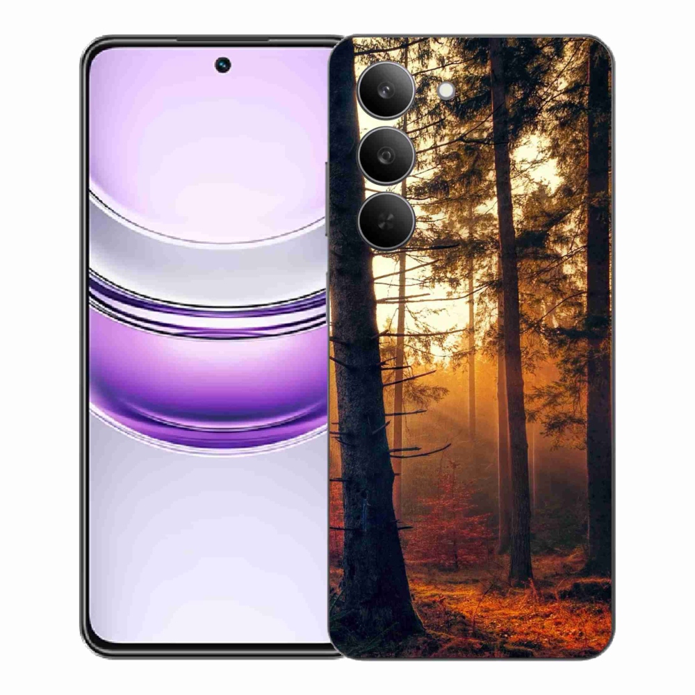 Gelový kryt mmCase na Realme 14x 5G - les
