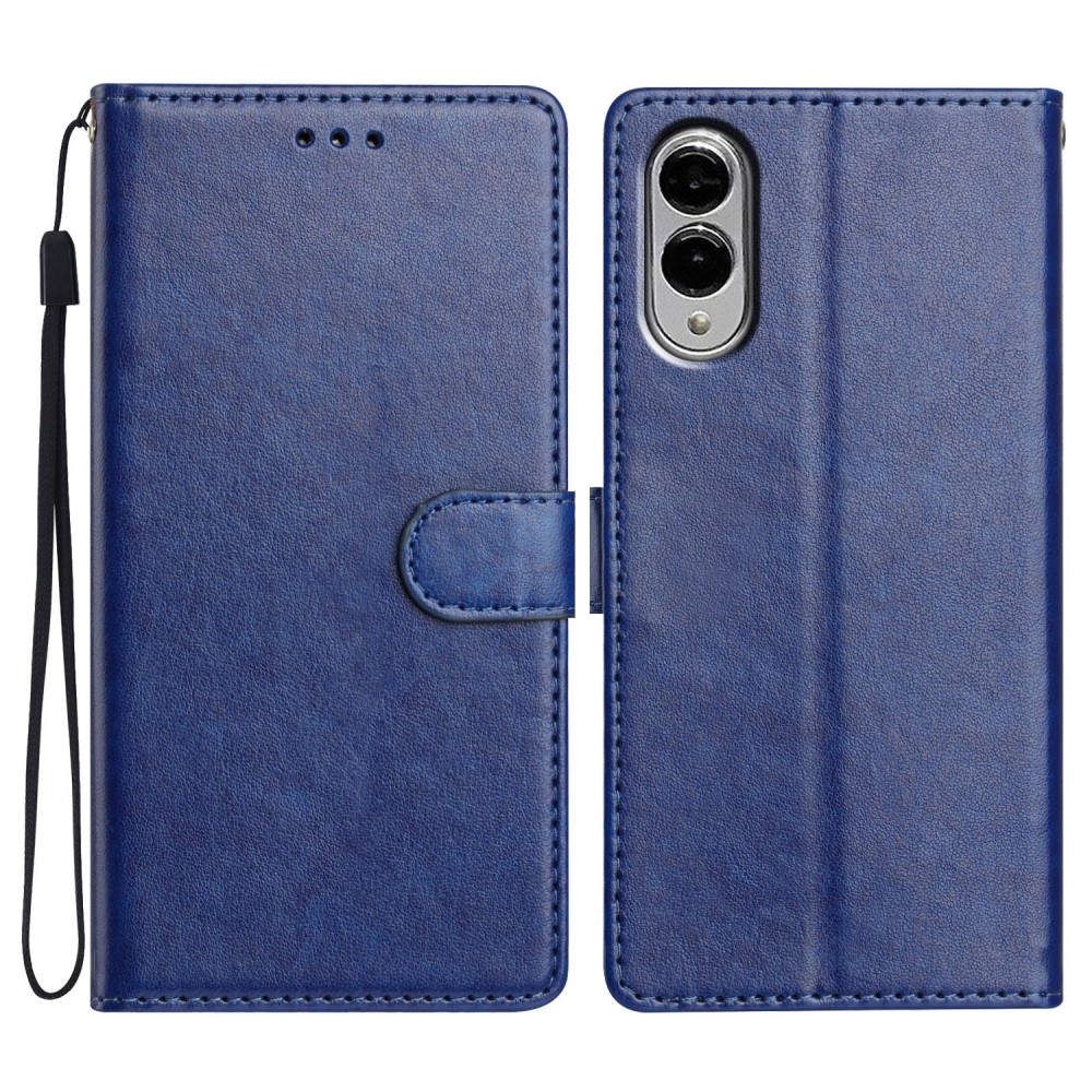 Clots knížkové pouzdro na Samsung Galaxy S25 Edge - modré
