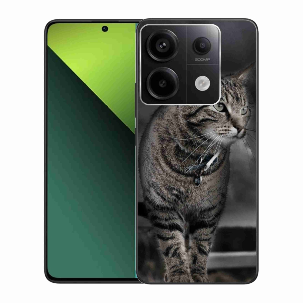 Gelový kryt mmCase na Xiaomi Redmi Note 13 Pro 5G/Poco X6 5G - kočka