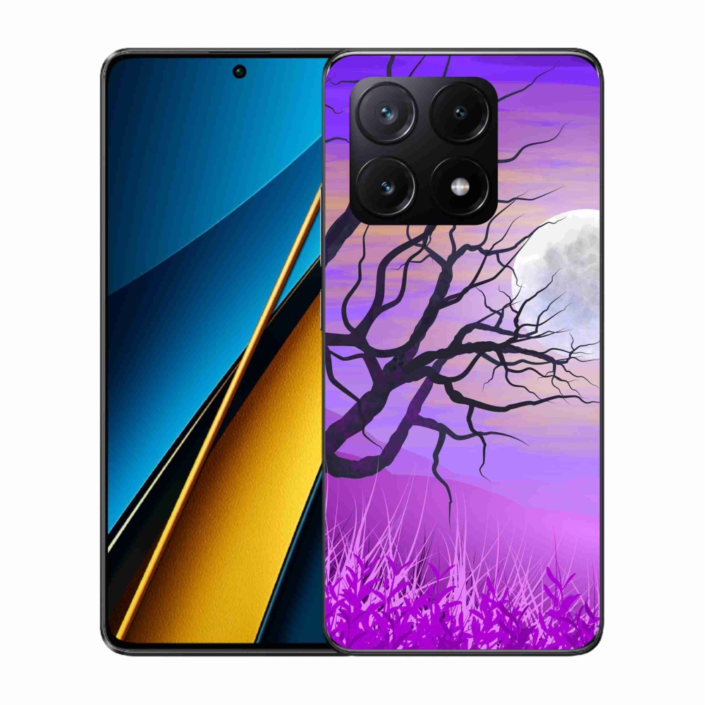 Gelový obal mmCase na Xiaomi Poco X6 Pro 5G - kreslený opadaný strom