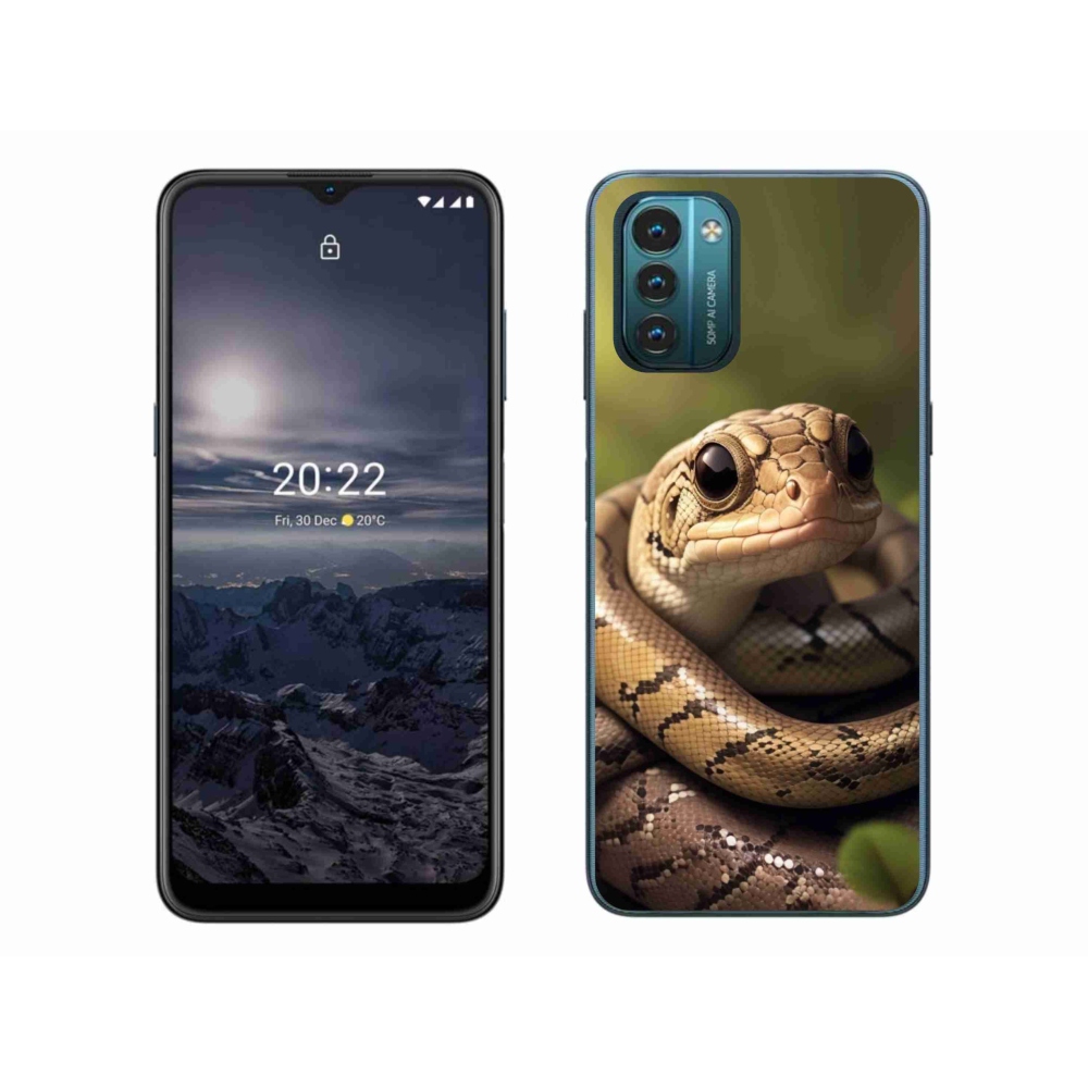 Gelový kryt mmCase na Nokia G11/G21 - had 1
