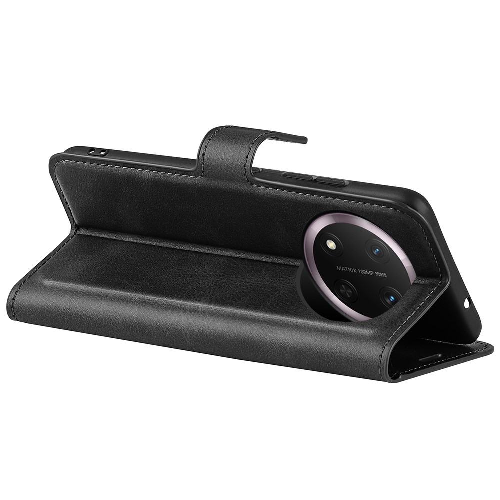 Stand knížkové pouzdro na Honor Magic 7 Lite 5G - černé