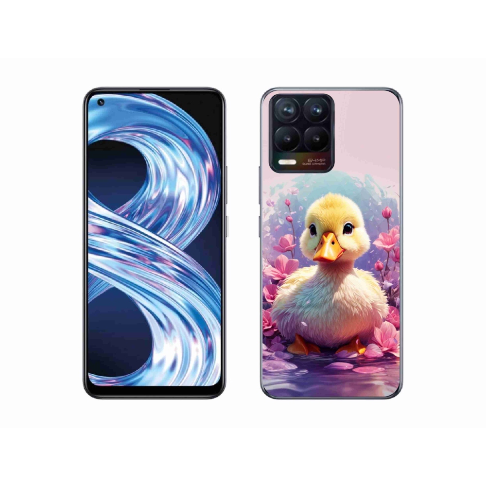 Gelový kryt mmCase na Realme 8 Pro - kachnička