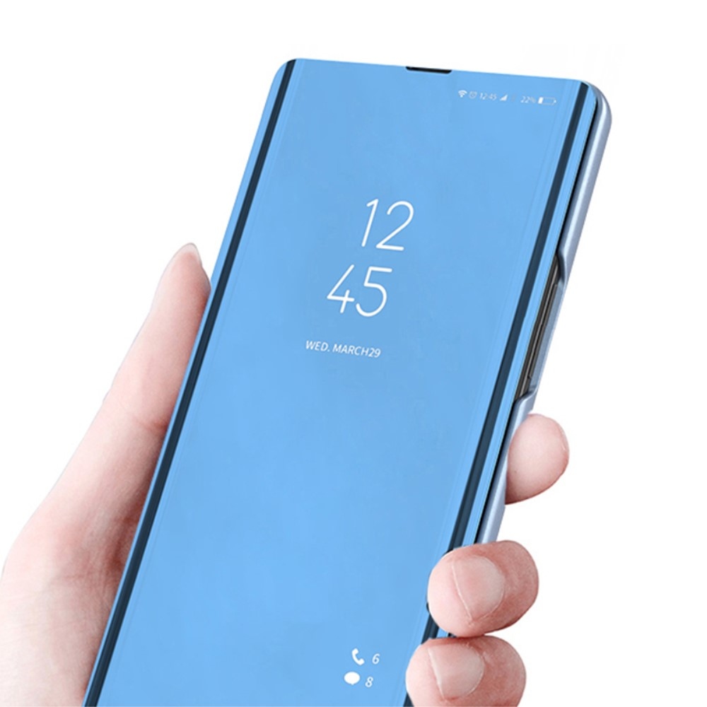 Surface zavírací kryt s matným předkem na iPhone 15 - modrý