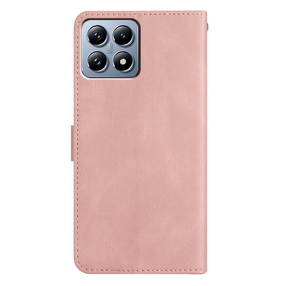 Line knížkové pouzdro na Xiaomi 15T Pro - růžové