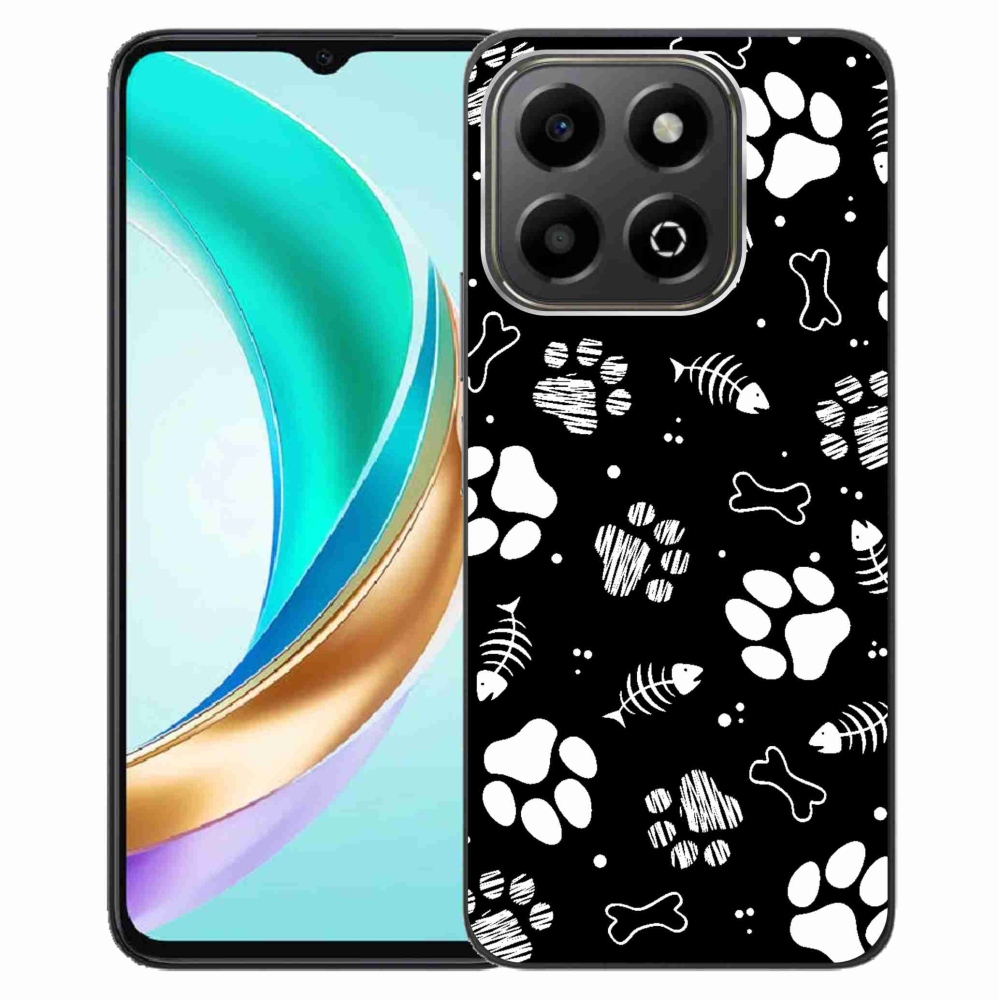 Gelový kryt mmCase na Honor X6b - psí tlapky