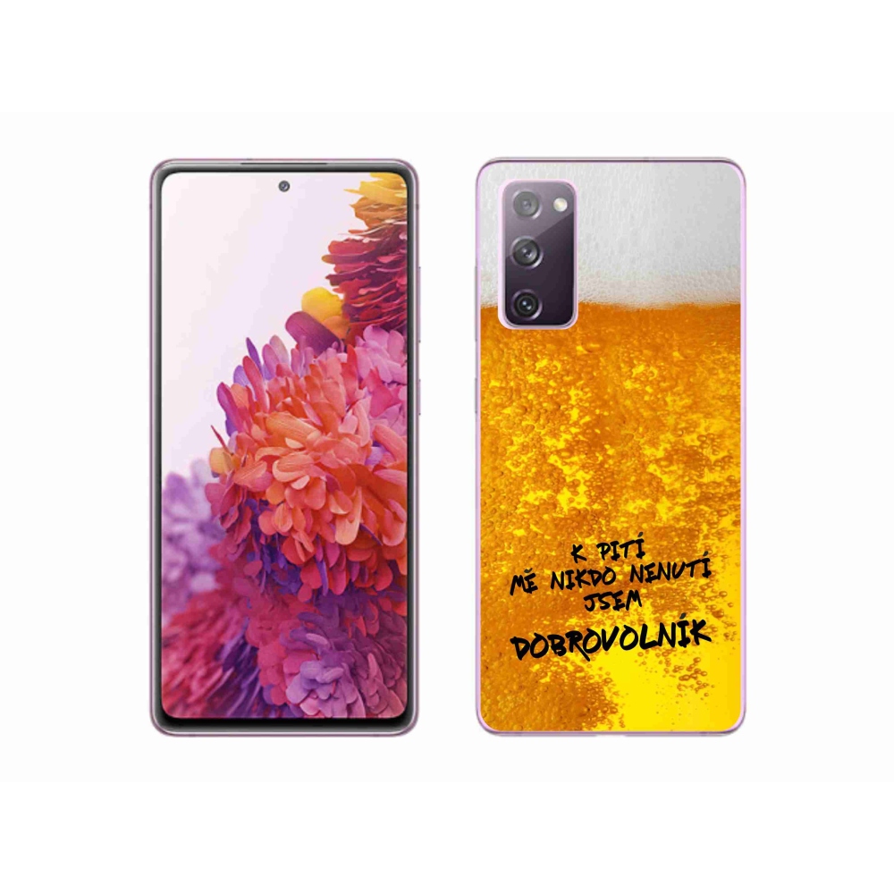 Gelový kryt mmCase na Samsung Galaxy S20 FE - pivní motiv 4