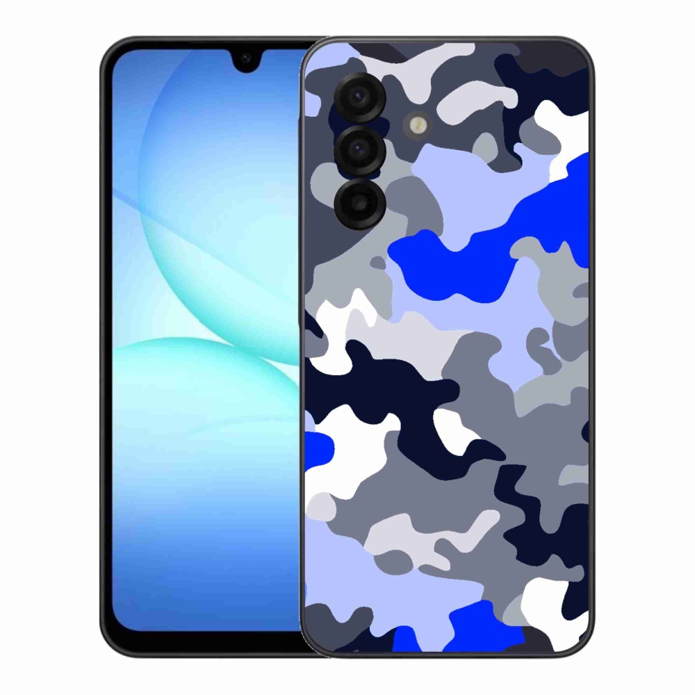 Gelový kryt mmCase na Samsung Galaxy A17 4G/5G - maskáčový vzor 8