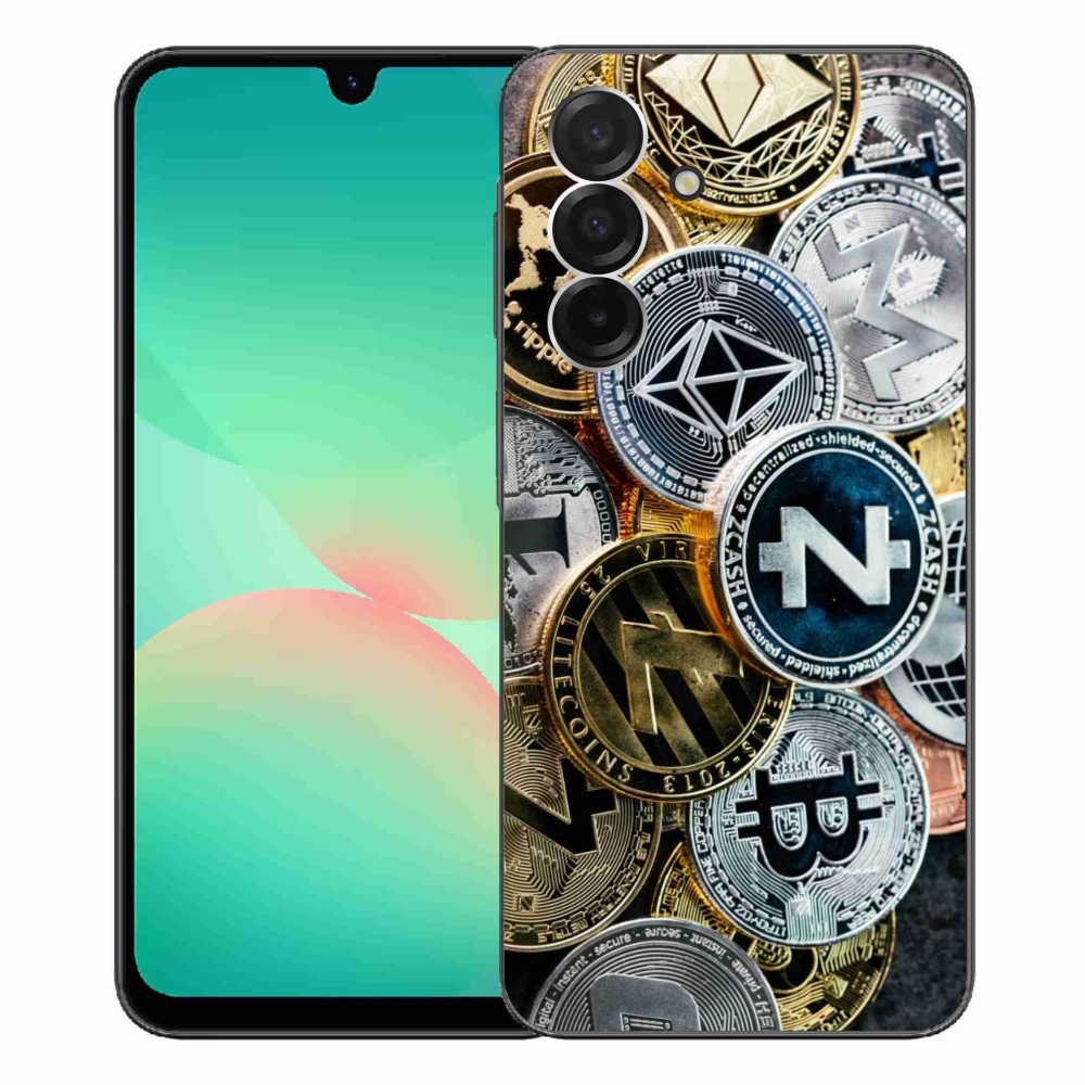 Gelový kryt mmCase na Samsung Galaxy A26 5G - kryptoměny