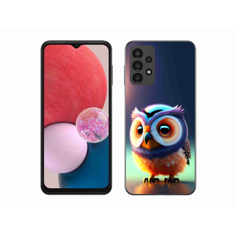 Gelový kryt mmCase na Samsung Galaxy A13 4G - sovička