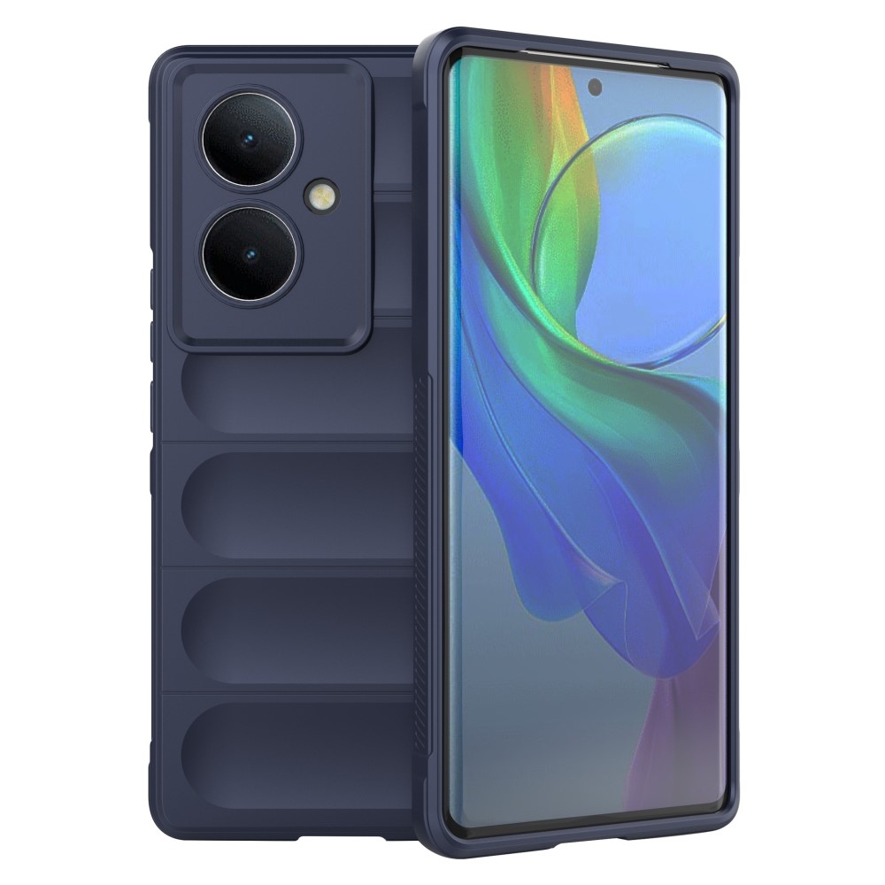 Rugg odolný gelový obal na Vivo V29 Lite 5G - tmavěmodrý