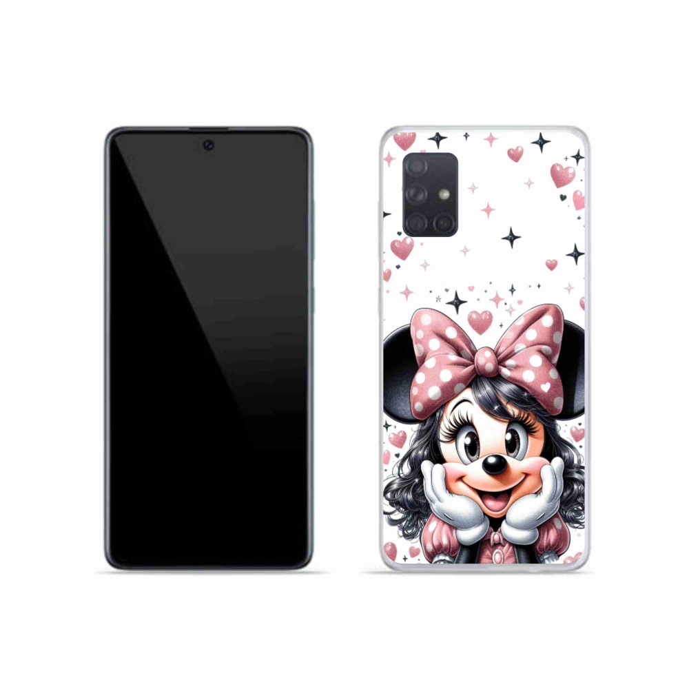 Gelový kryt mmCase na Samsung Galaxy A71 - minnie