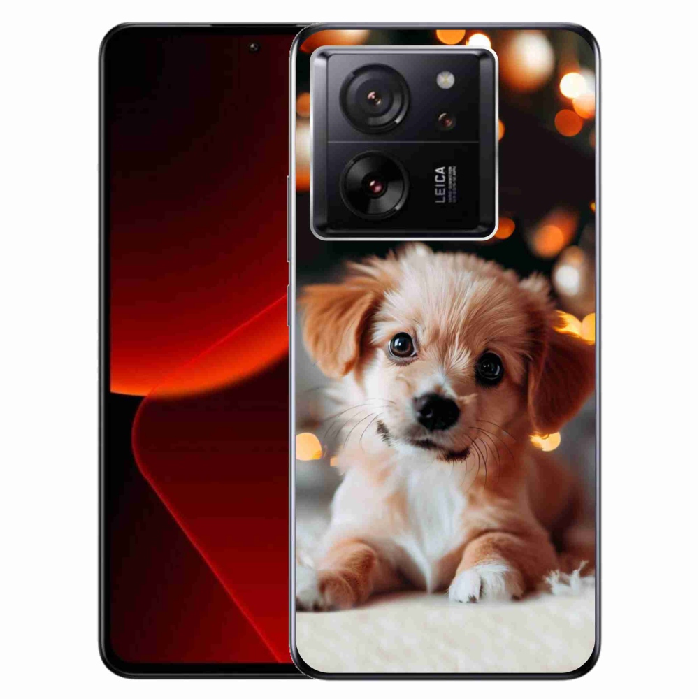 Gelový kryt mmCase na Xiaomi 13T/13T Pro - štěňátko