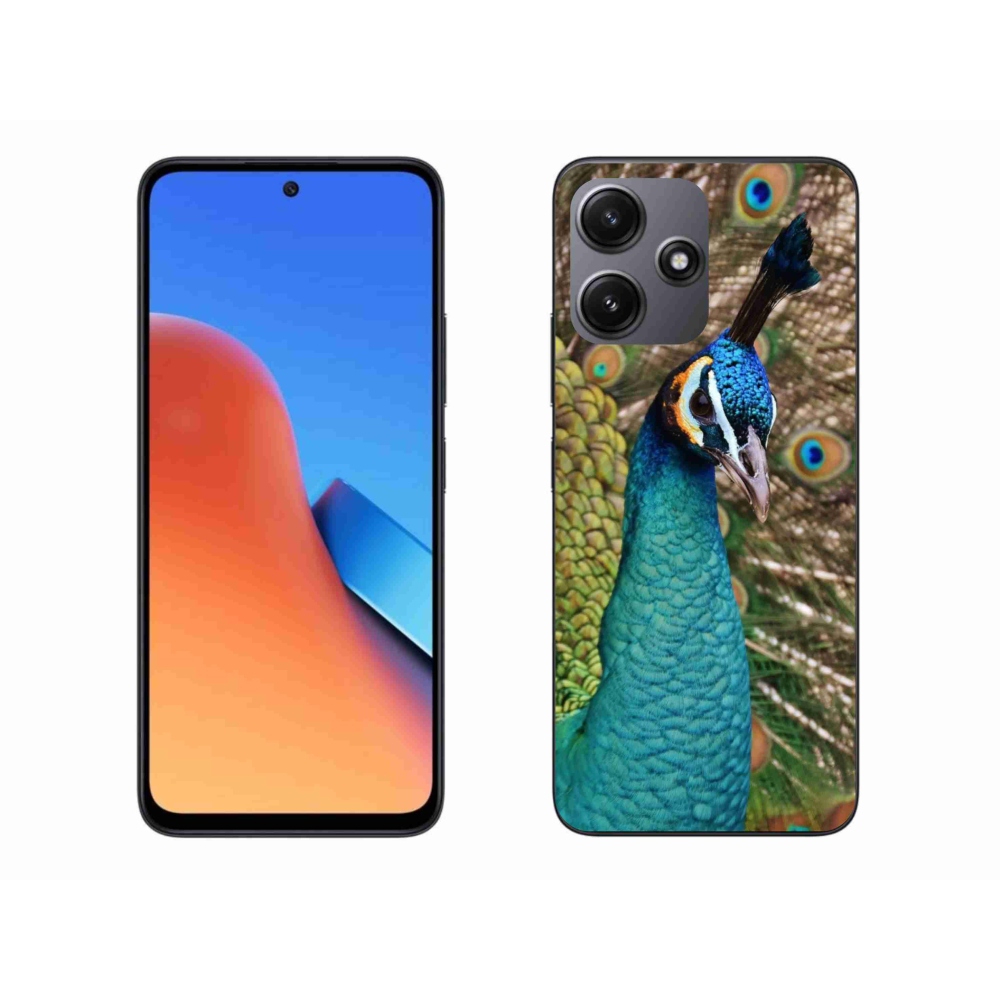 Gelový kryt mmCase na Xiaomi Redmi 12 5G - páv