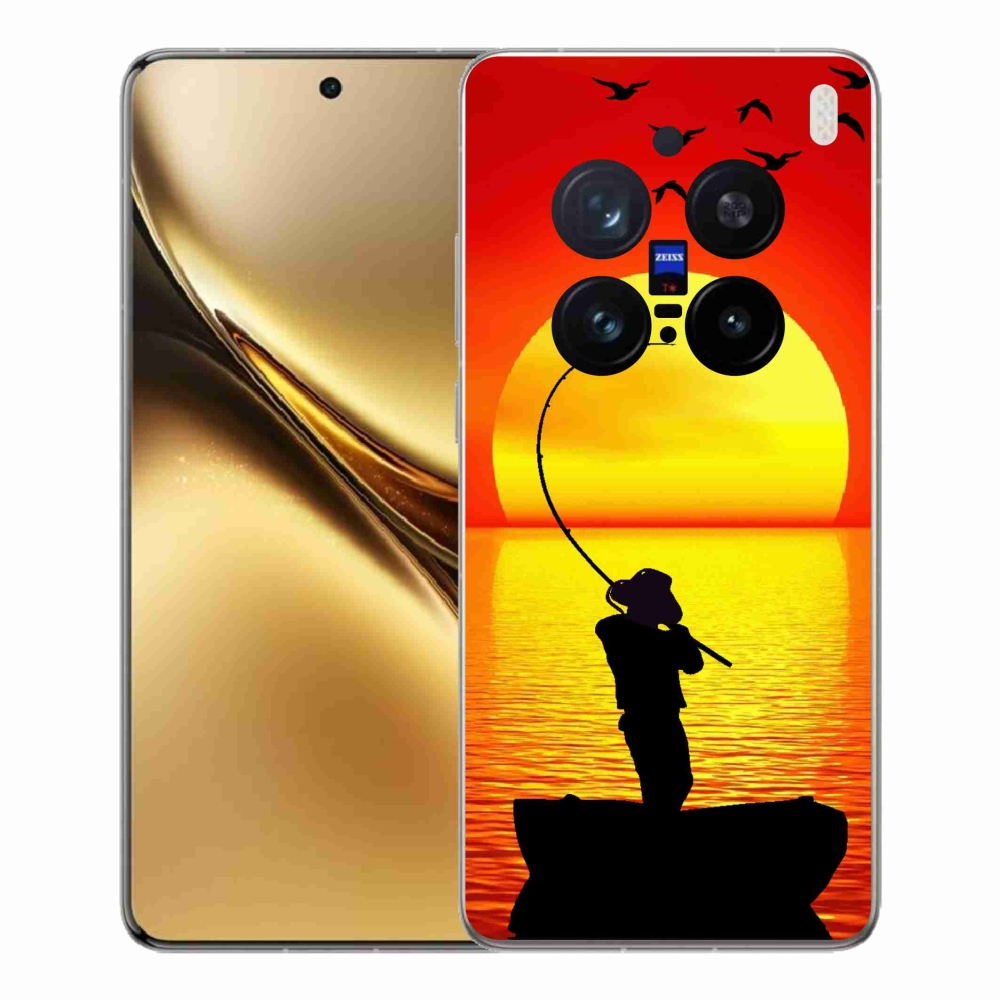 Gelový kryt mmCase na Vivo X200 Pro 5G - rybaření