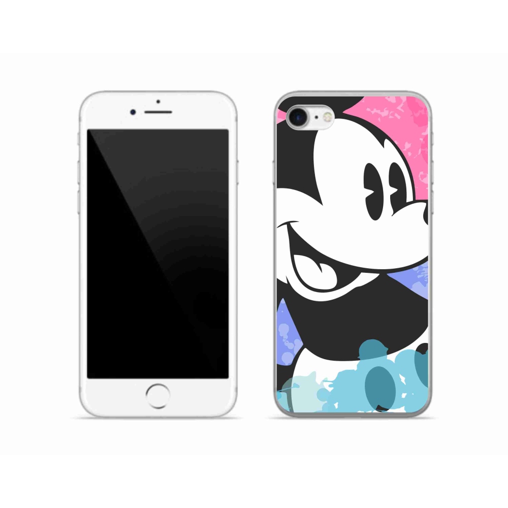 Gelový kryt mmCase na iPhone SE (2020) - mickey mouse