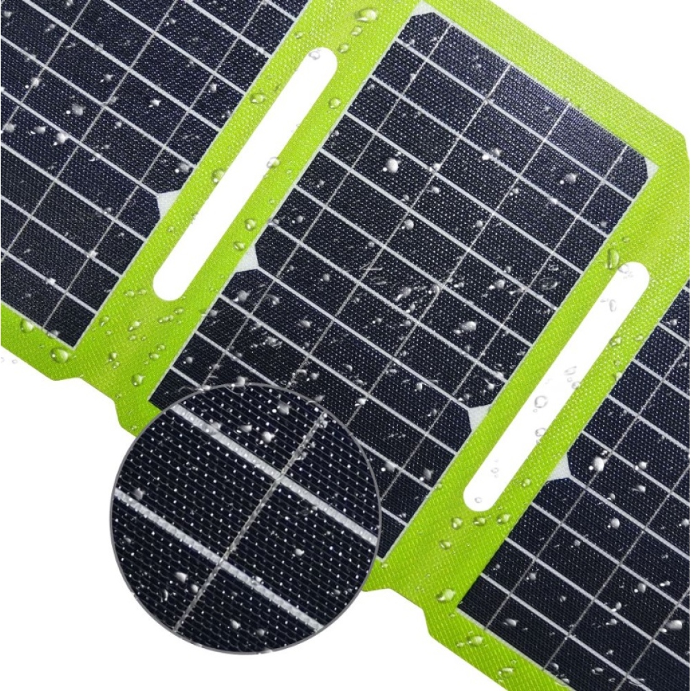 Swissten skládací solární panel 21W