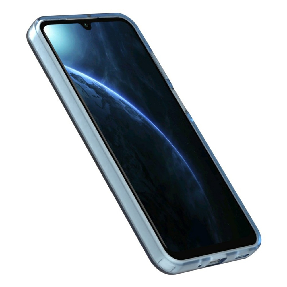 Candy gelový obal s MagSafe na Samsung Galaxy A16 4G/5G - modrý