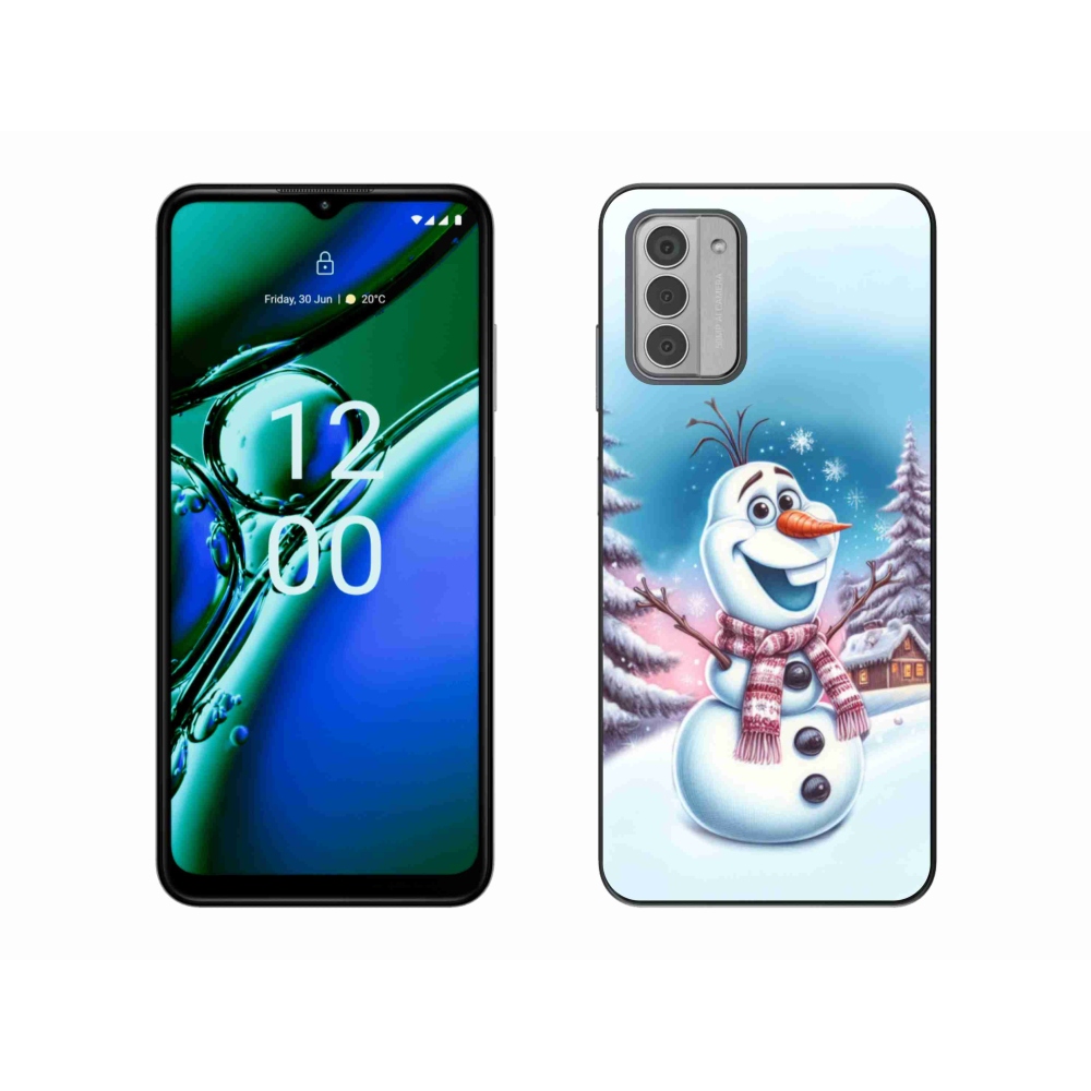 Gelový kryt mmCase na Nokia G42 - ledové království