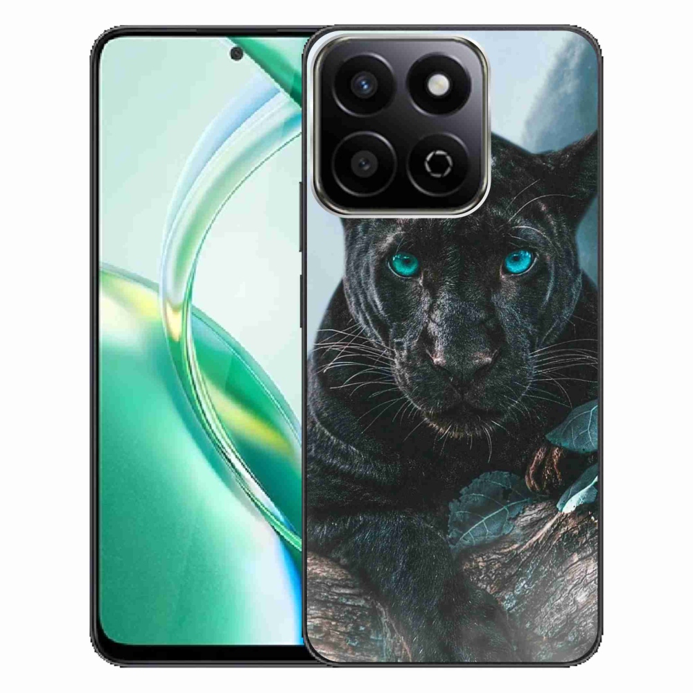 Gelový kryt mmCase na Honor 200 Smart 5G - černý panter
