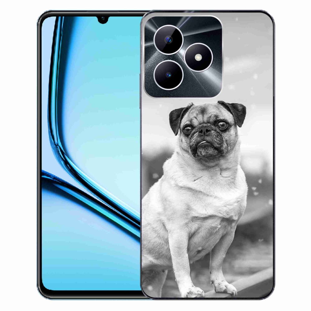 Gelový obal mmCase na Realme Note 50 - mops