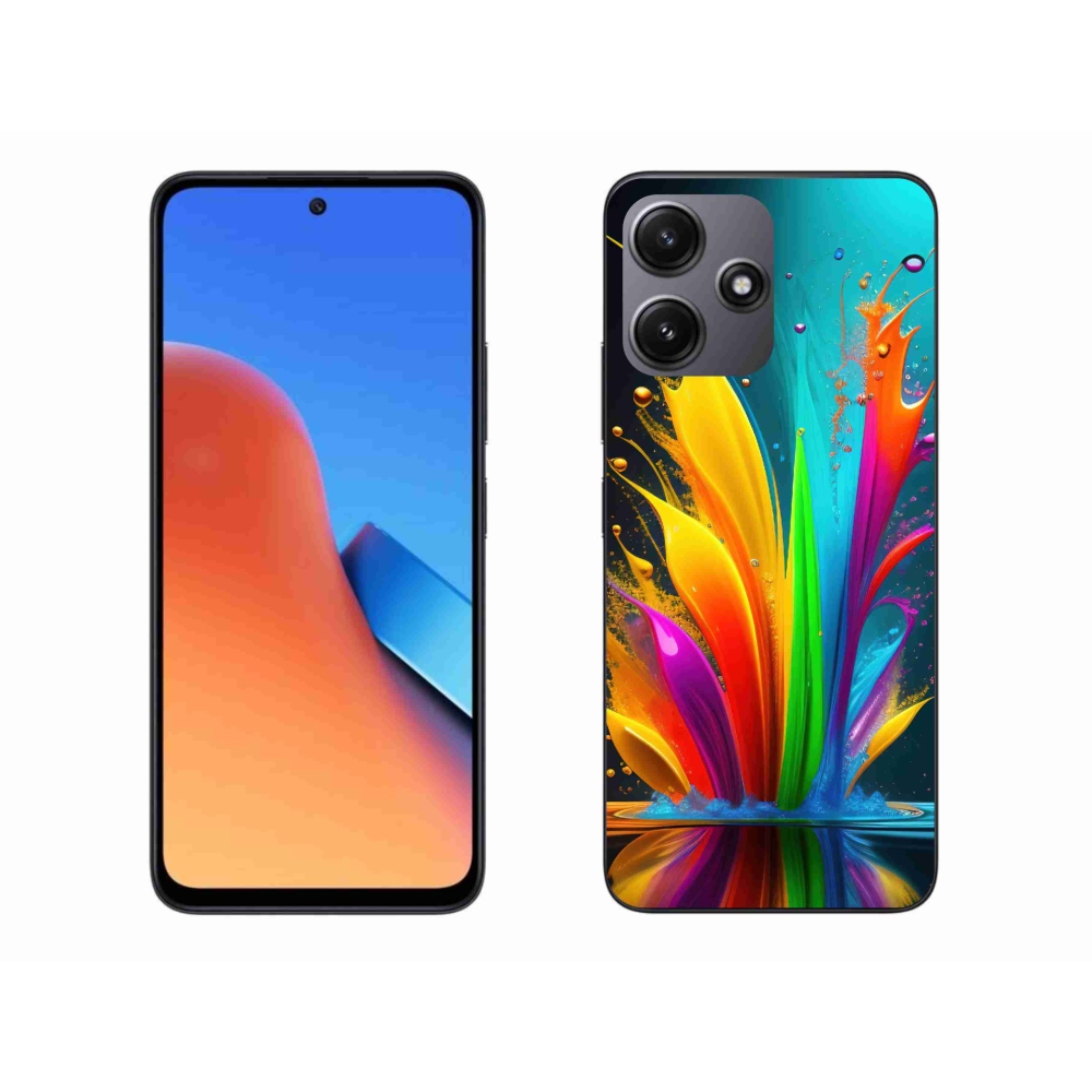 Gelový kryt mmCase na Xiaomi Redmi 12 5G - abstraktní motiv 1