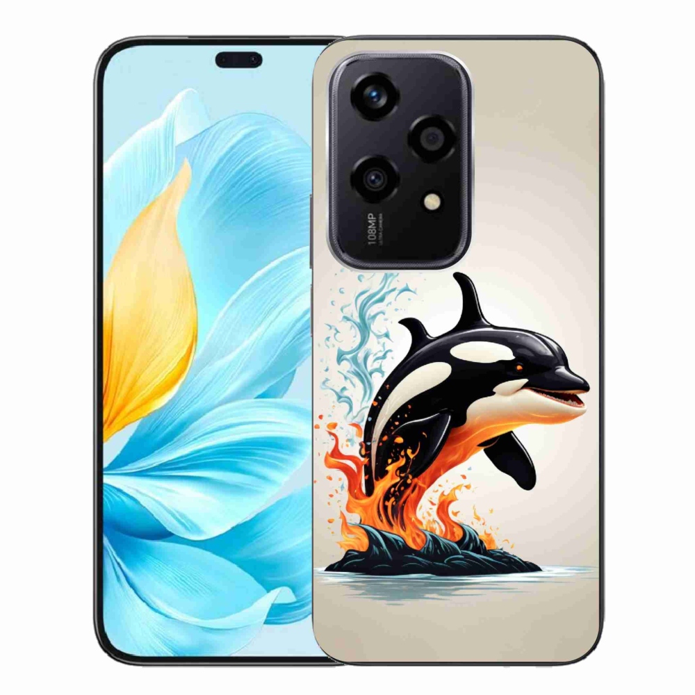 Gelový kryt mmCase na Honor 200 Lite 5G - kosatka
