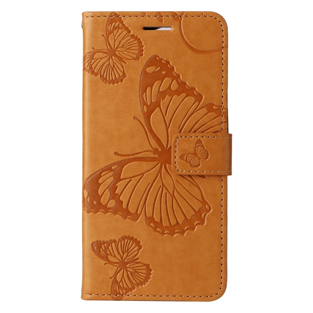 Big Butterfly knížkové pouzdro na Vivo V40 SE 4G/5G - žluté