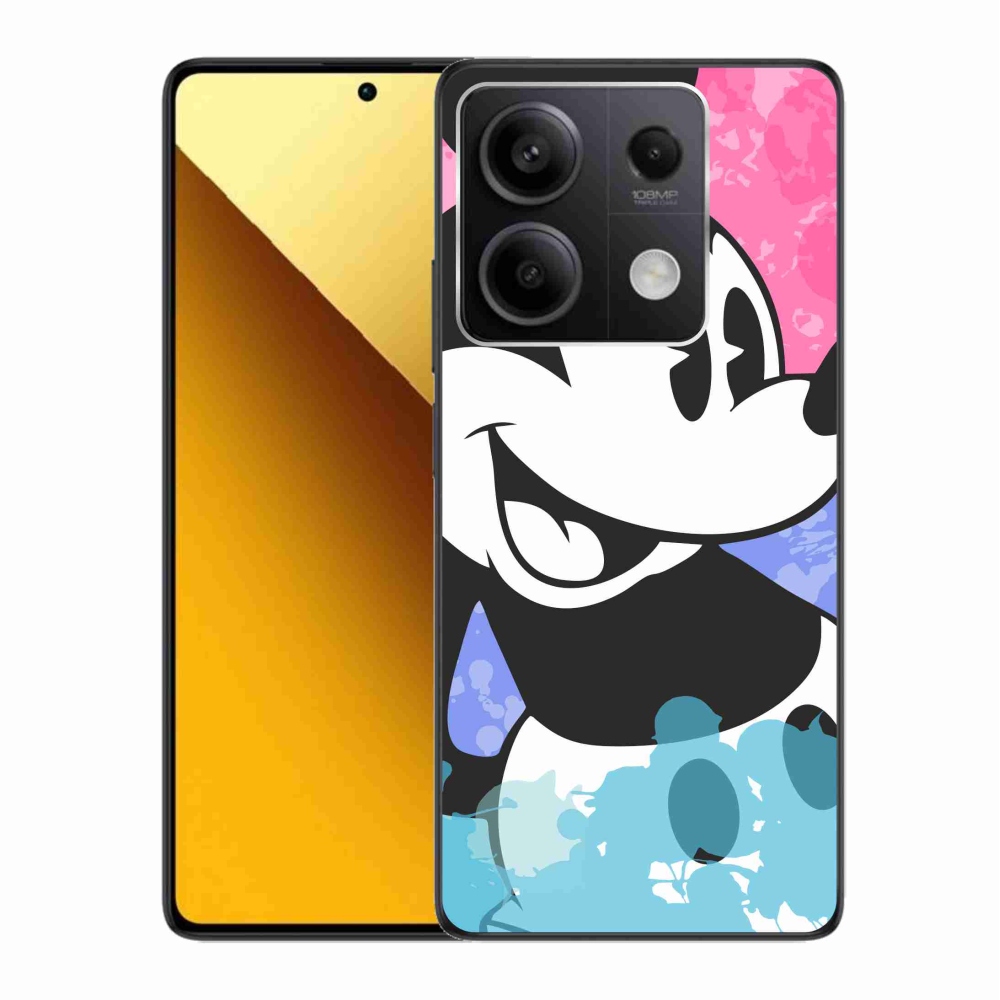 Gelový kryt mmCase na Xiaomi Redmi Note 13 5G - mickey mouse