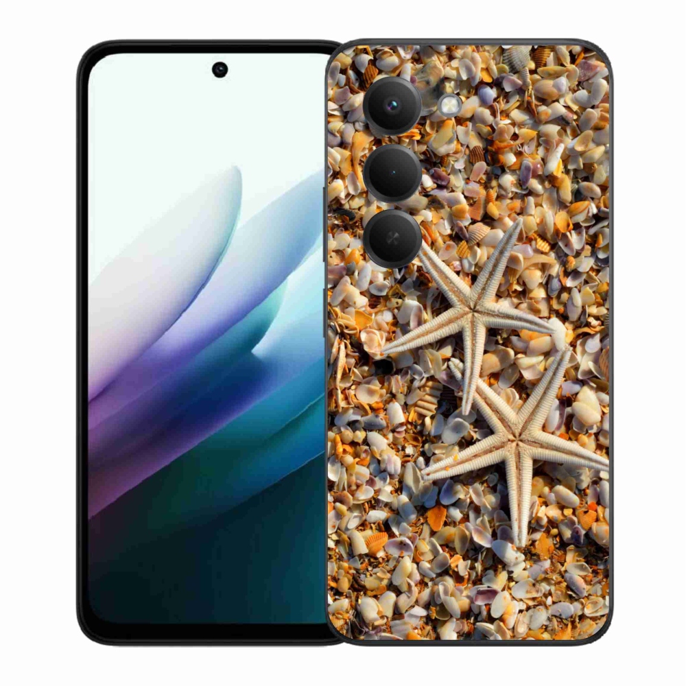 Gelový kryt mmCase na Xiaomi Redmi 15 4G/5G (171mm) - mořské hvězdice