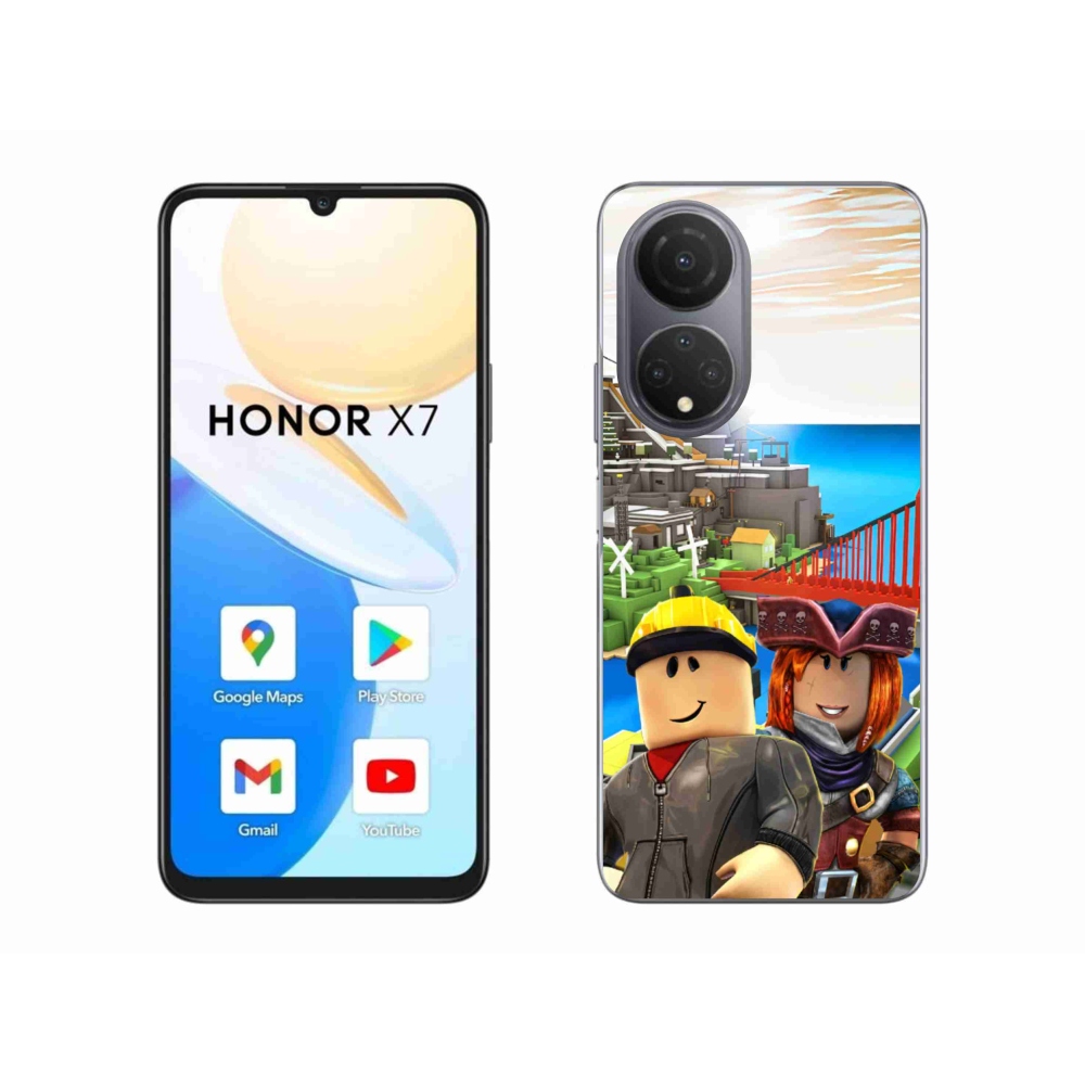 Gelový kryt mmCase na Honor X7 - roblox 1
