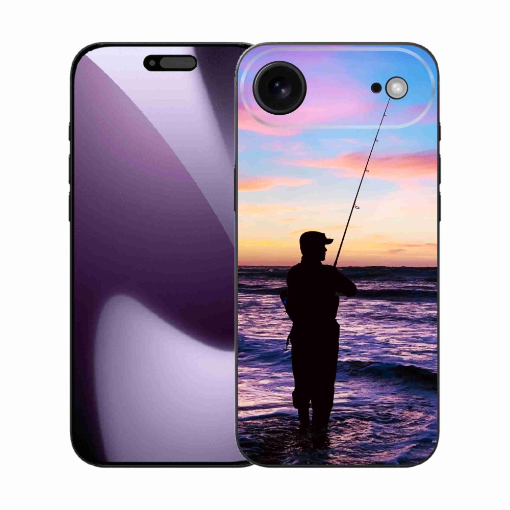 Gelový kryt mmCase na iPhone 17 Air - rybaření 1