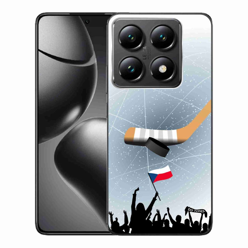 Gelový kryt mmCase na Xiaomi 14T Pro - fanoušci hokeje