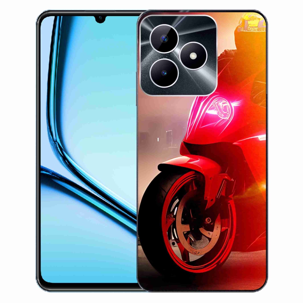 Gelový kryt mmCase na Realme Note 50 - motorka