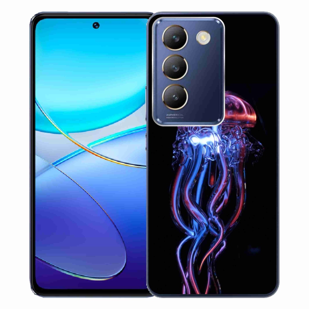 Gelový kryt mmCase na Vivo V40 SE 4G/5G - medúza