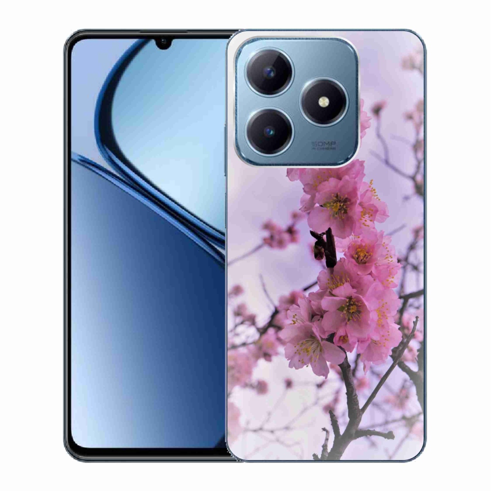 Gelový kryt mmCase na Realme C63 - květiny 7