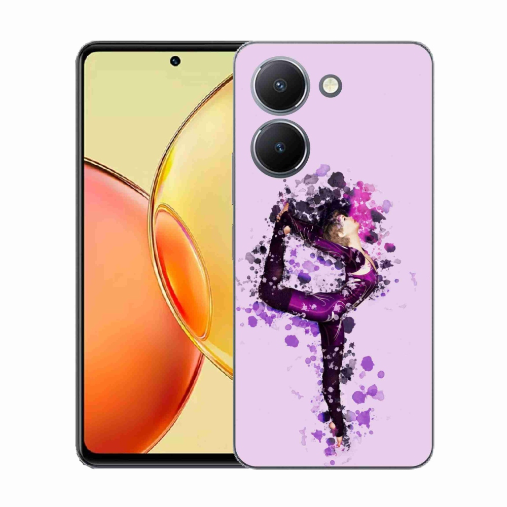 Gelový kryt mmCase na Vivo Y36 - baletka