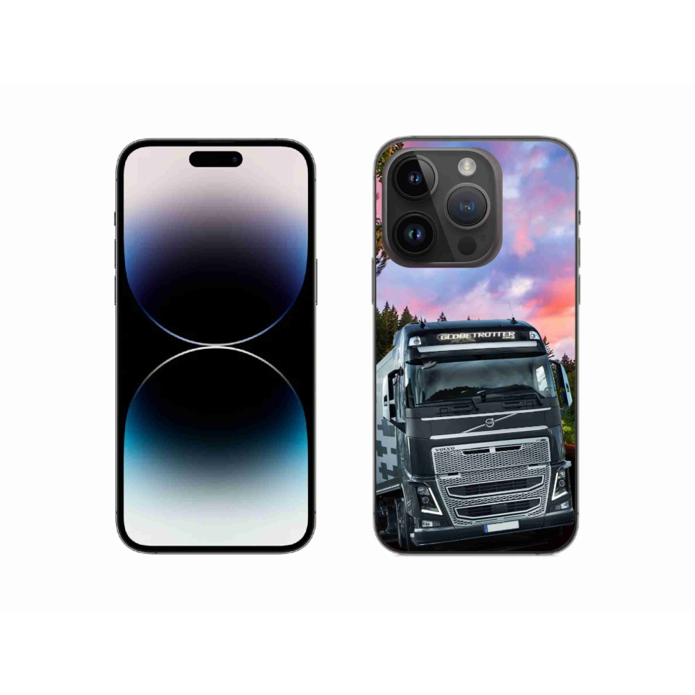 Gelový kryt mmCase na iPhone 14 Pro - kamion 2
