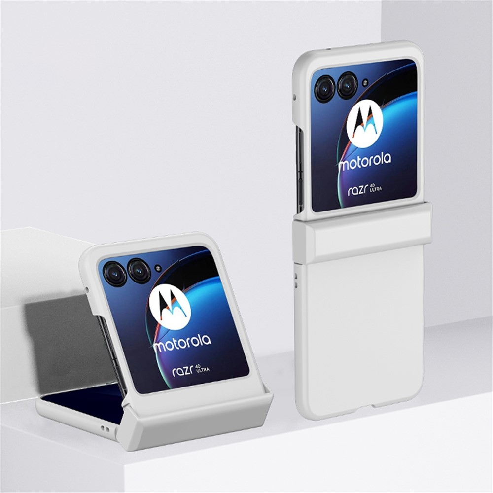 Hard plastový kryt na Motorola Razr 40 Ultra 5G - bílý