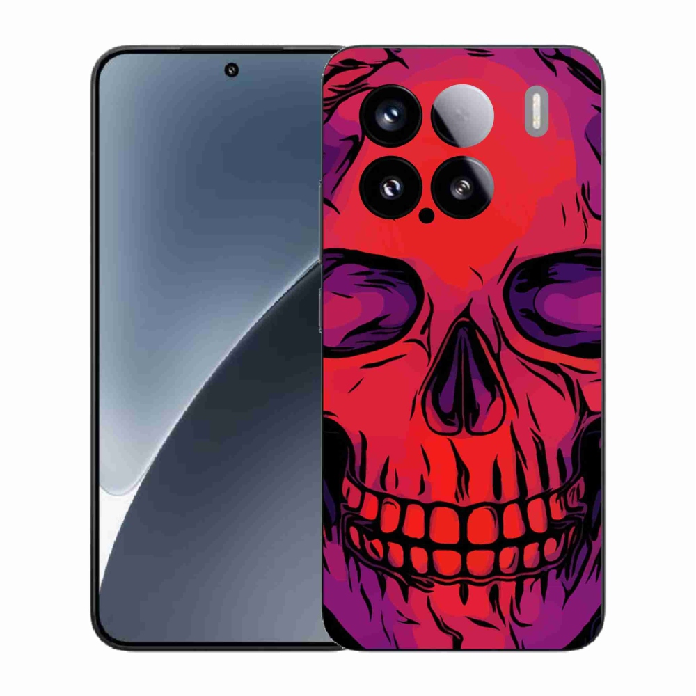 Gelový kryt mmCase na Xiaomi 15 - lebka