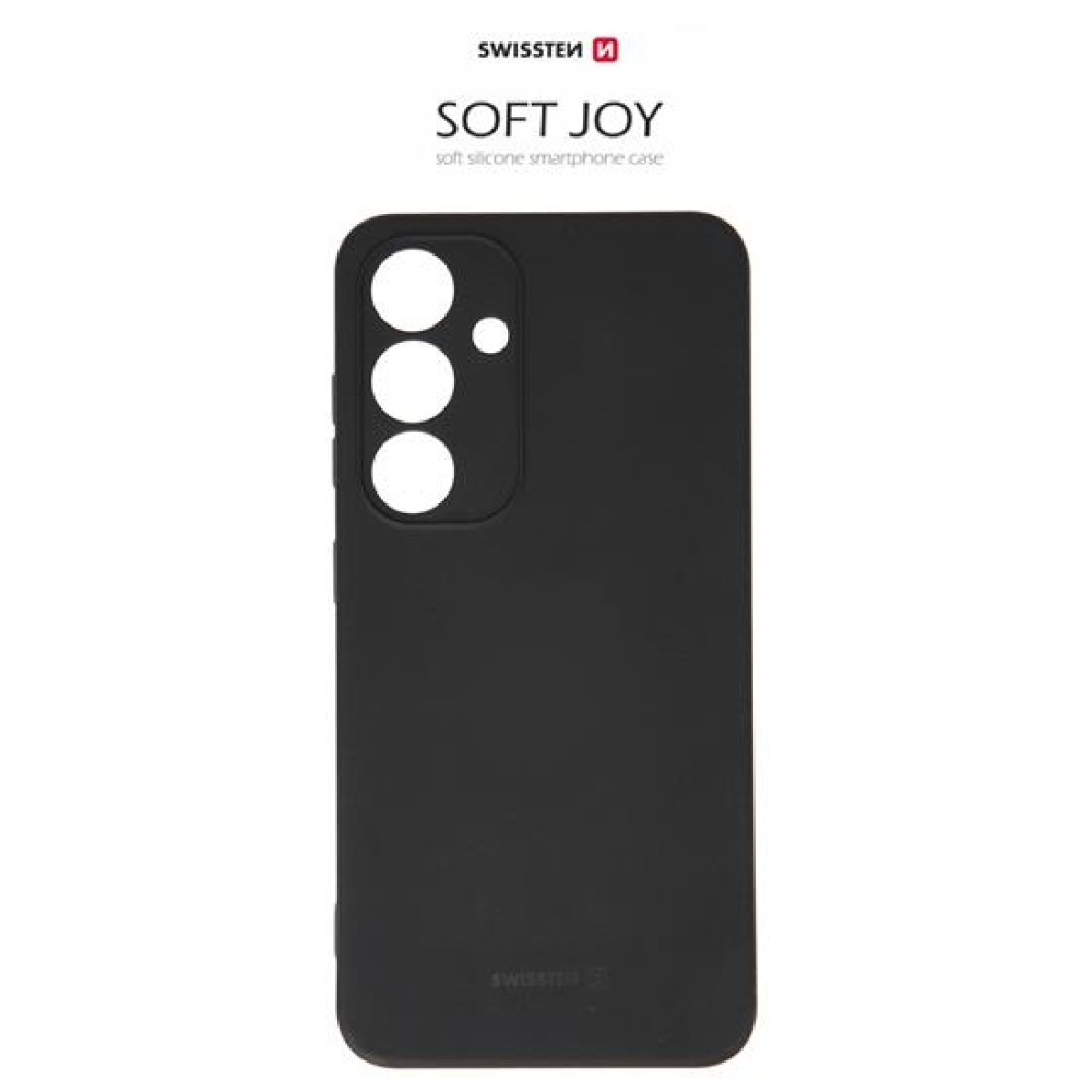 Gelový obal Swissten Soft Joy na Samsung Galaxy A56 5G - černý