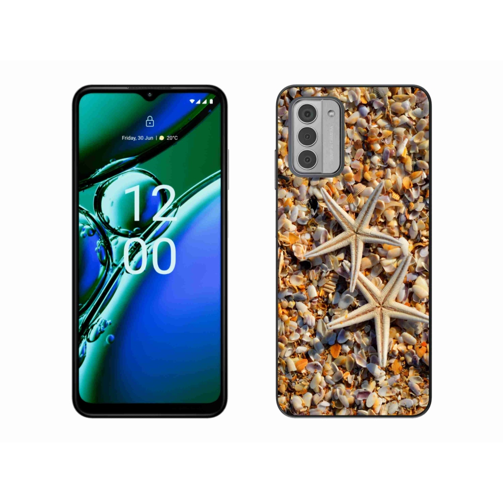 Gelový kryt mmCase na Nokia G42 - mořské hvězdice