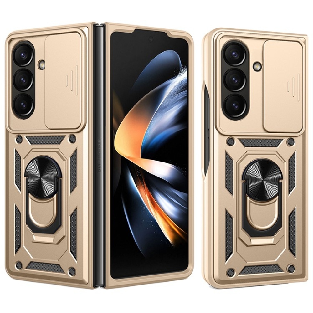 Slide odolný kryt na Samsung Galaxy Z Fold7 5G - zlatý