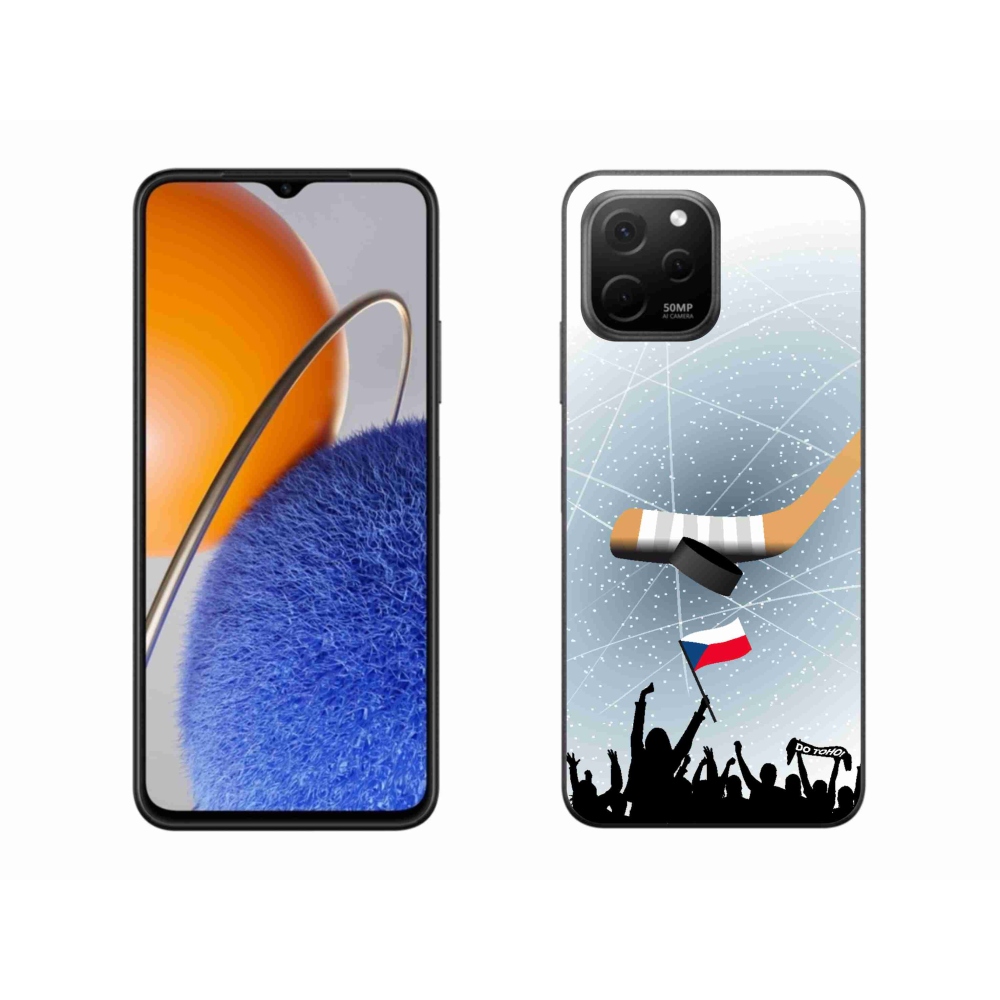Gelový kryt mmCase na Huawei Nova Y61 - fanoušci hokeje