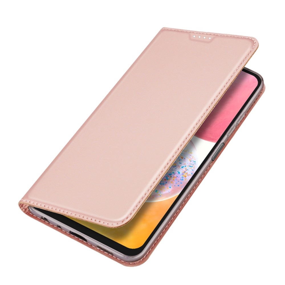 DUX knížkové pouzdro na Samsung Galaxy A15 4G/5G - růžovozlaté