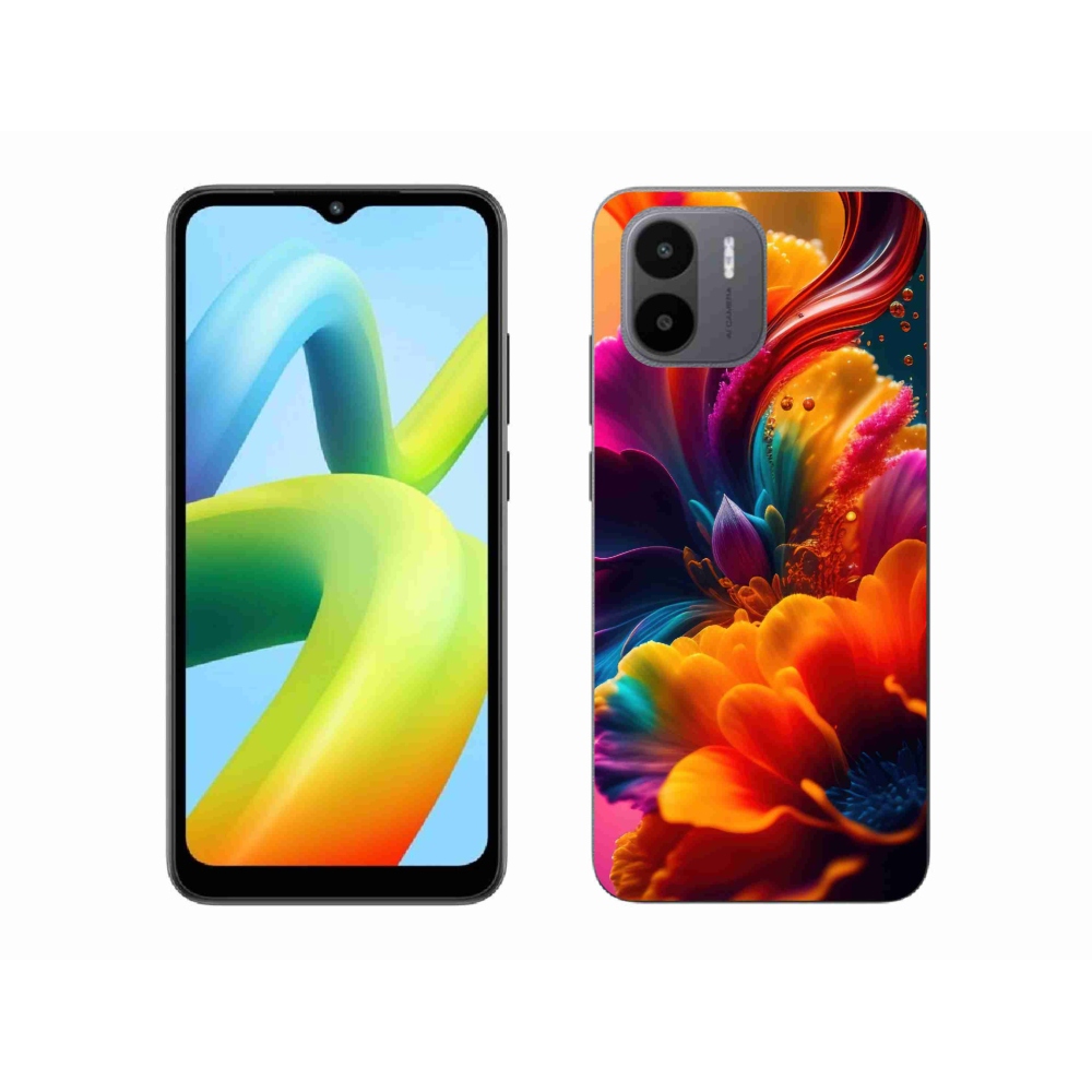 Gelový kryt mmCase na Xiaomi Redmi A1/Redmi A2 - abstraktní motiv 2